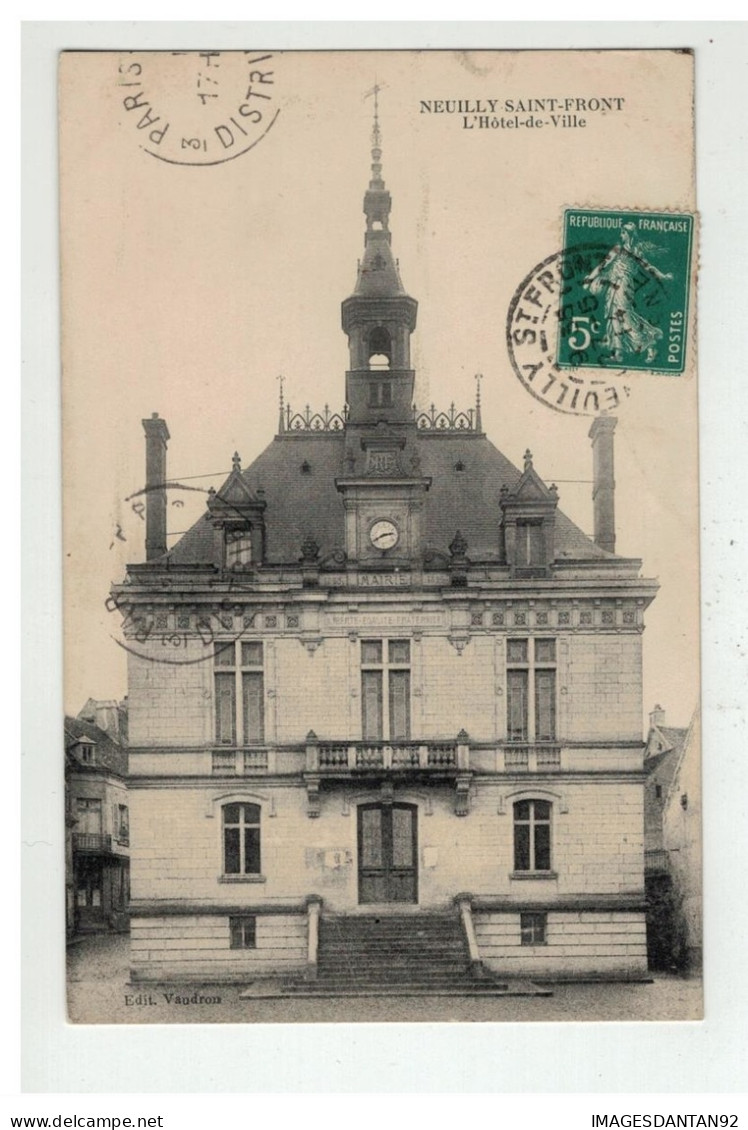 02 NEUILLY SAINT FRONT HOTEL DE VILLE - Autres & Non Classés