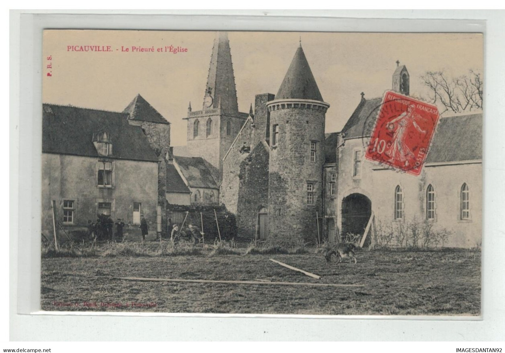 50 PICAUVILLE PRIEURE ET EGLISE - Other & Unclassified