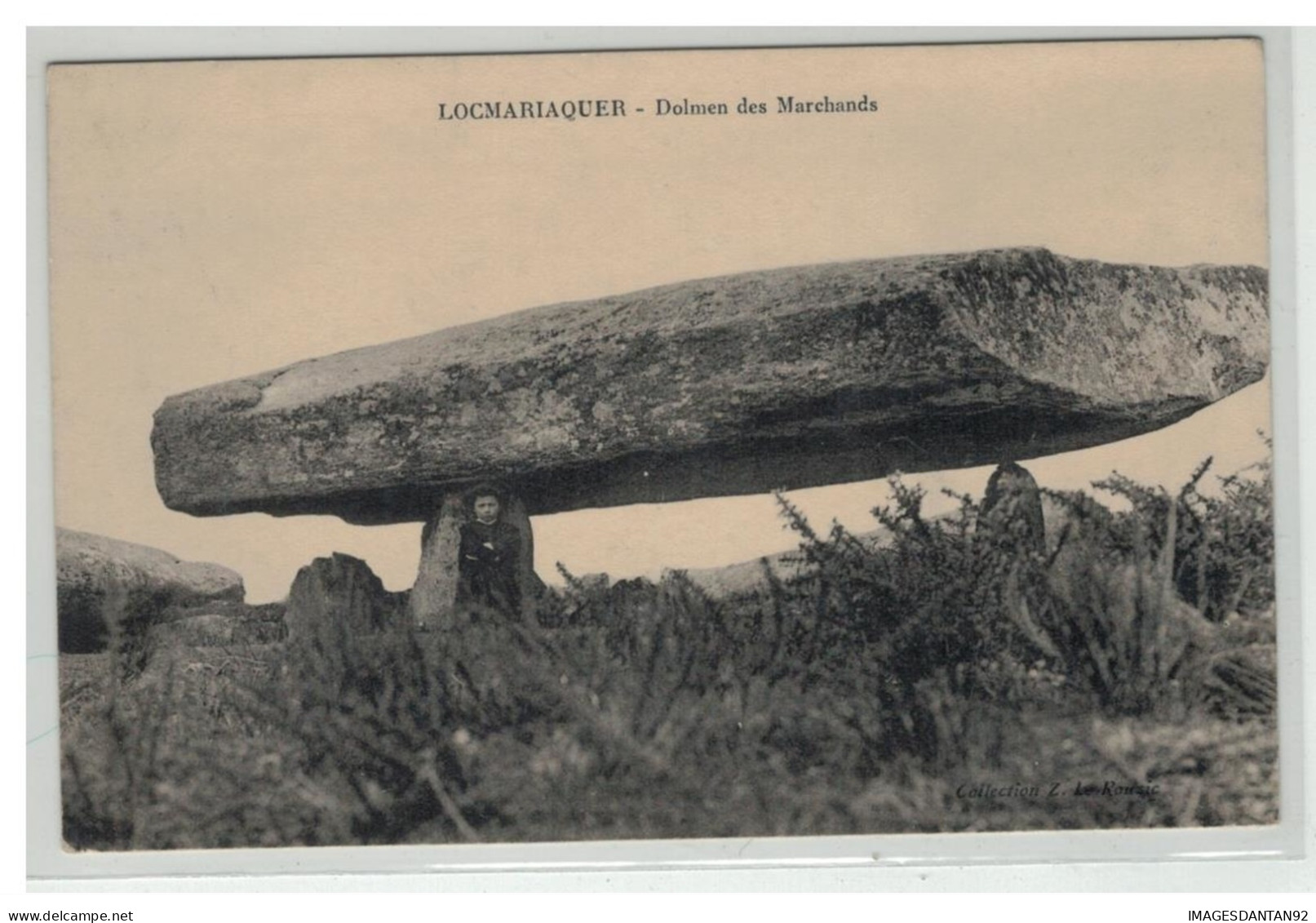 56 LOCMARIAQUER DOLMEN DES MARCHANDS NÂ°1 - Locmariaquer