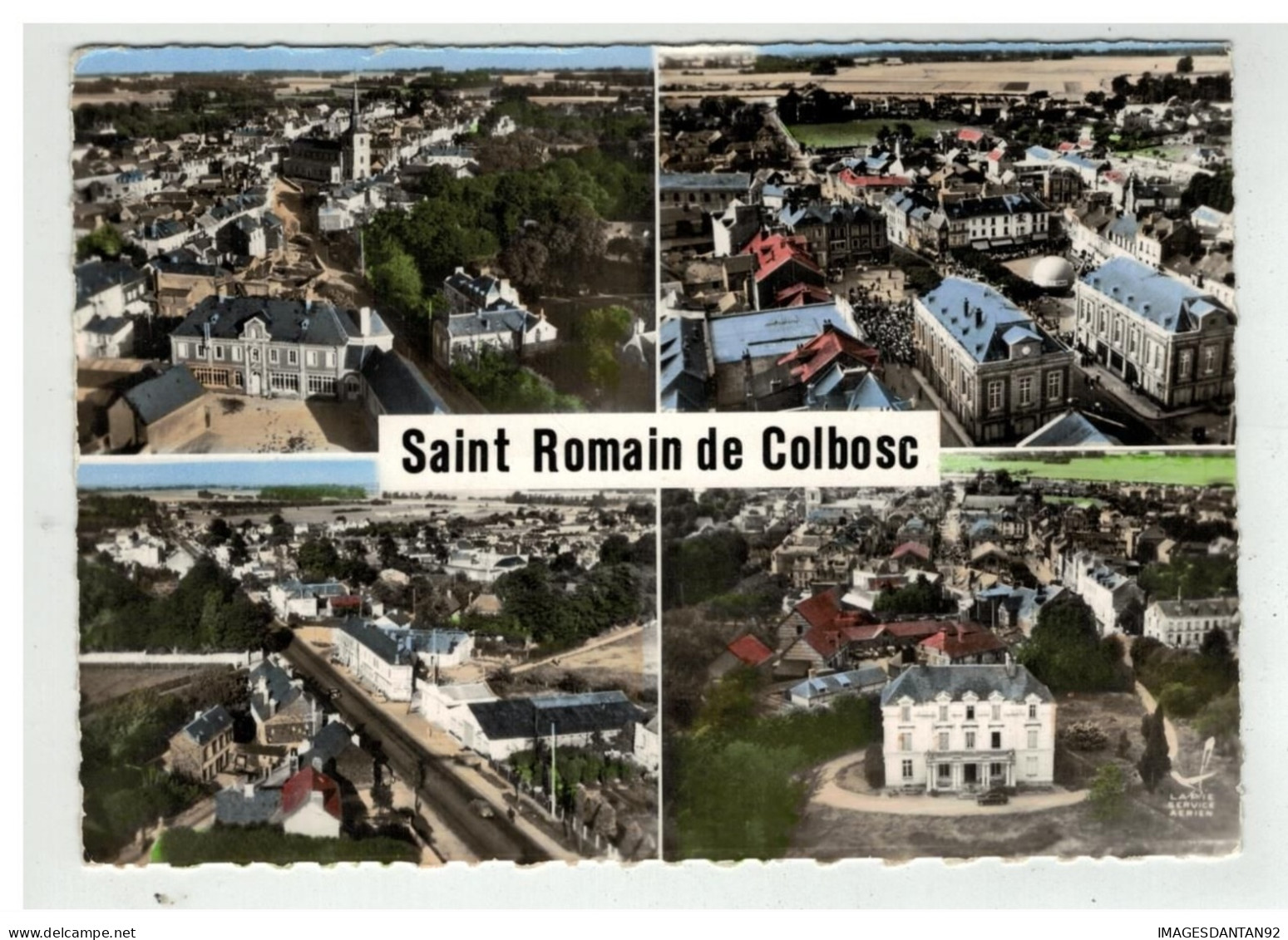 76 SAINT ROMAIN DE COLBOSC #13844 VUES MULTIPLES AERIENNE - Saint Romain De Colbosc