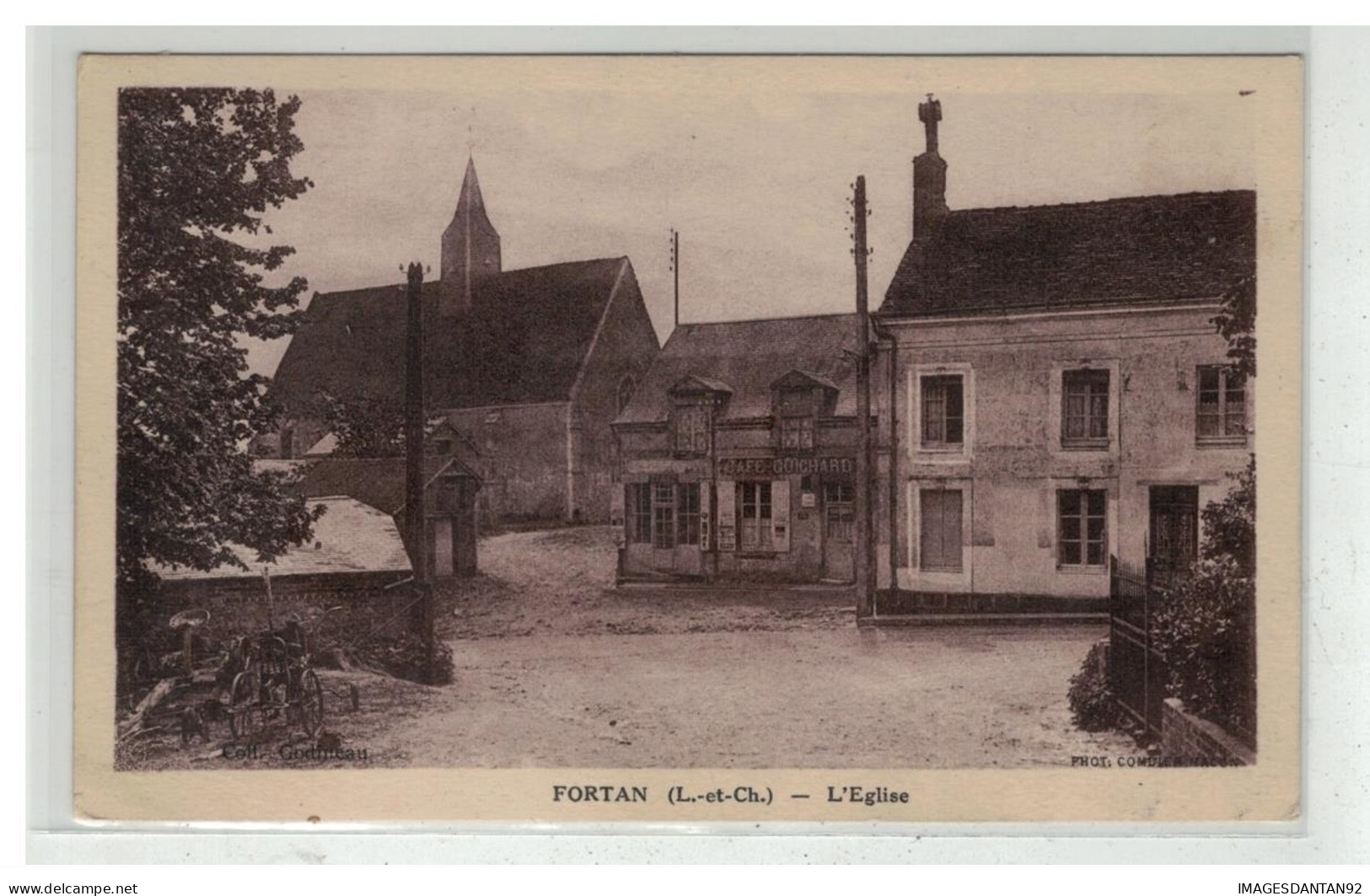 41 FORTAN L EGLISE EDIT GODINEAU CAFE GUICHARD - Other & Unclassified