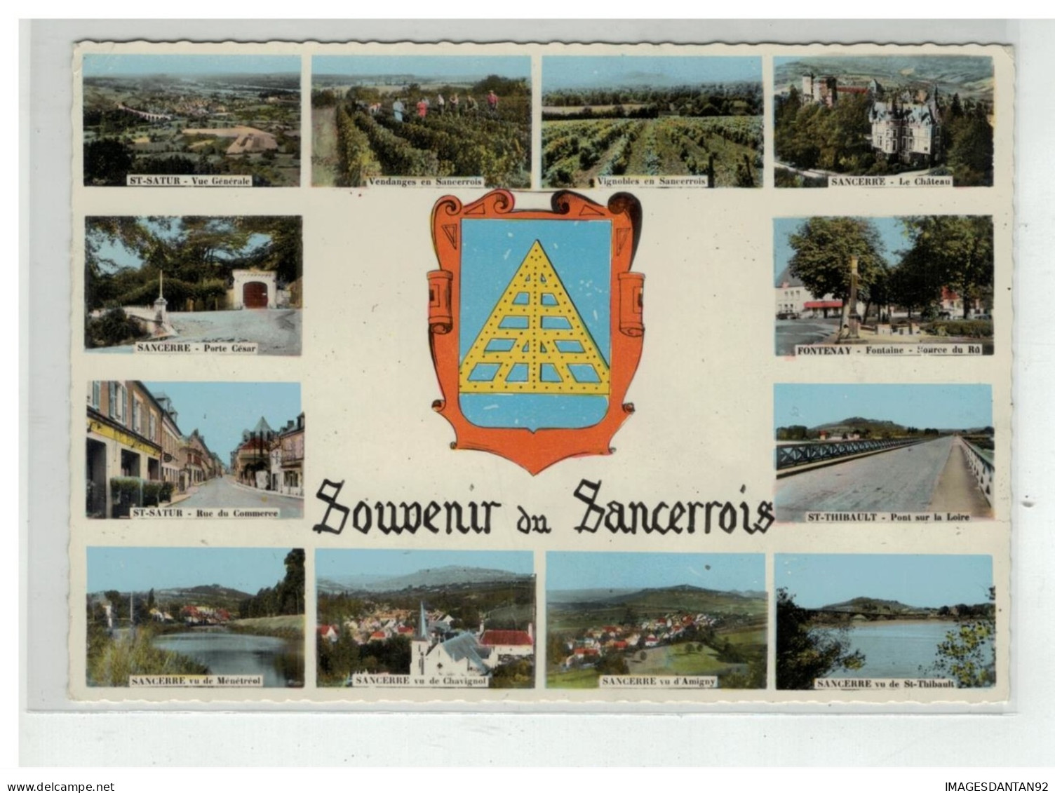 18 SANCERRE SOUVENIR DU SANCERROIS NÂ°590 - Sancerre