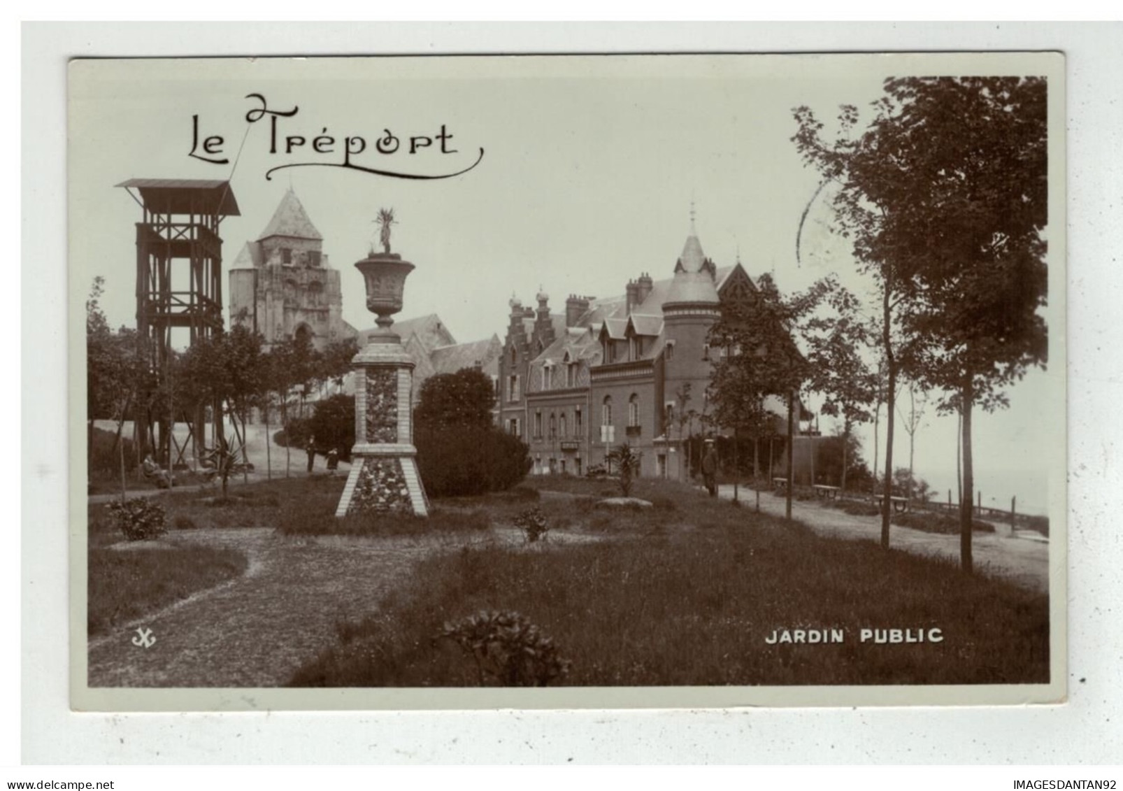 76 LE TREPORT #13530 JARDIN PUBLIC - Le Treport