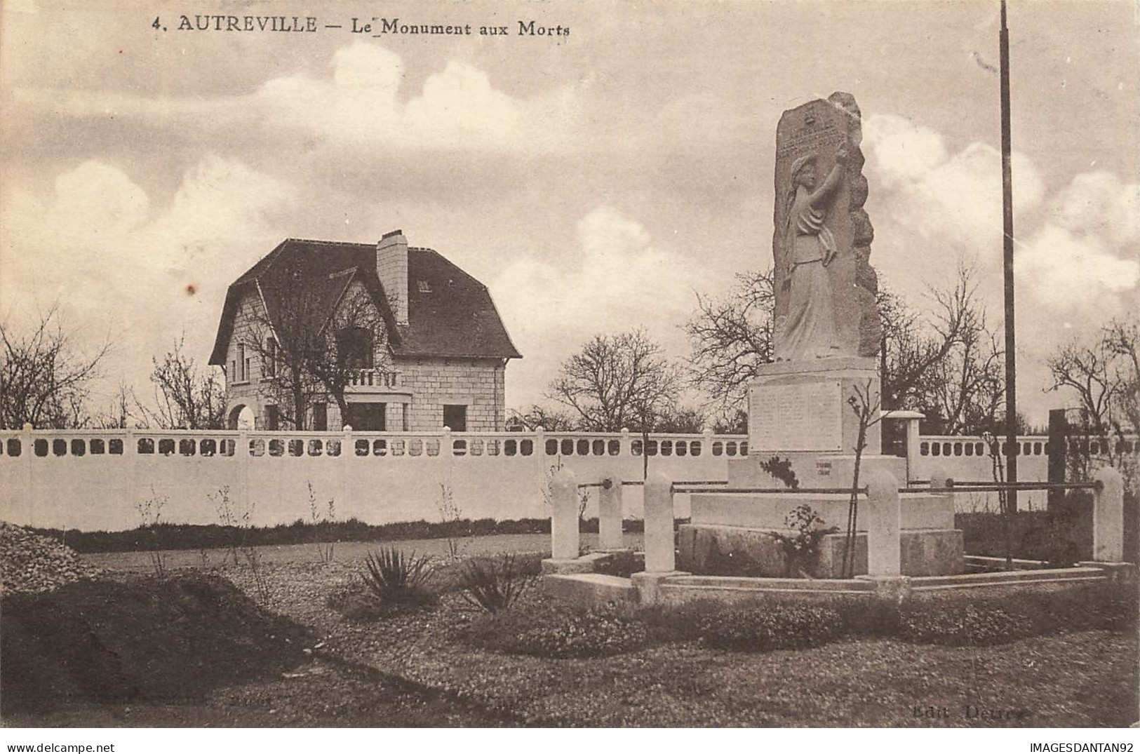 02 AUTREVILLE #22370 MONUMENT AUX MORTS - Autres & Non Classés