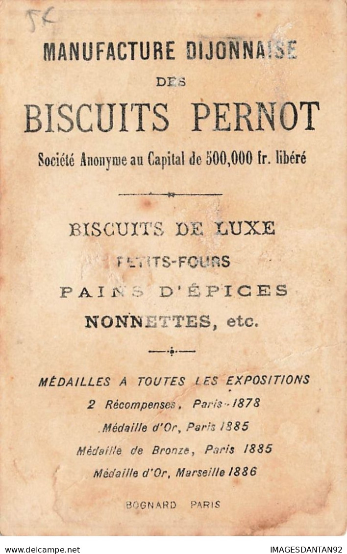 BISCUITS PERNOT MANUFACTURE DIJON VIEILLE ECLUSE - Pernot