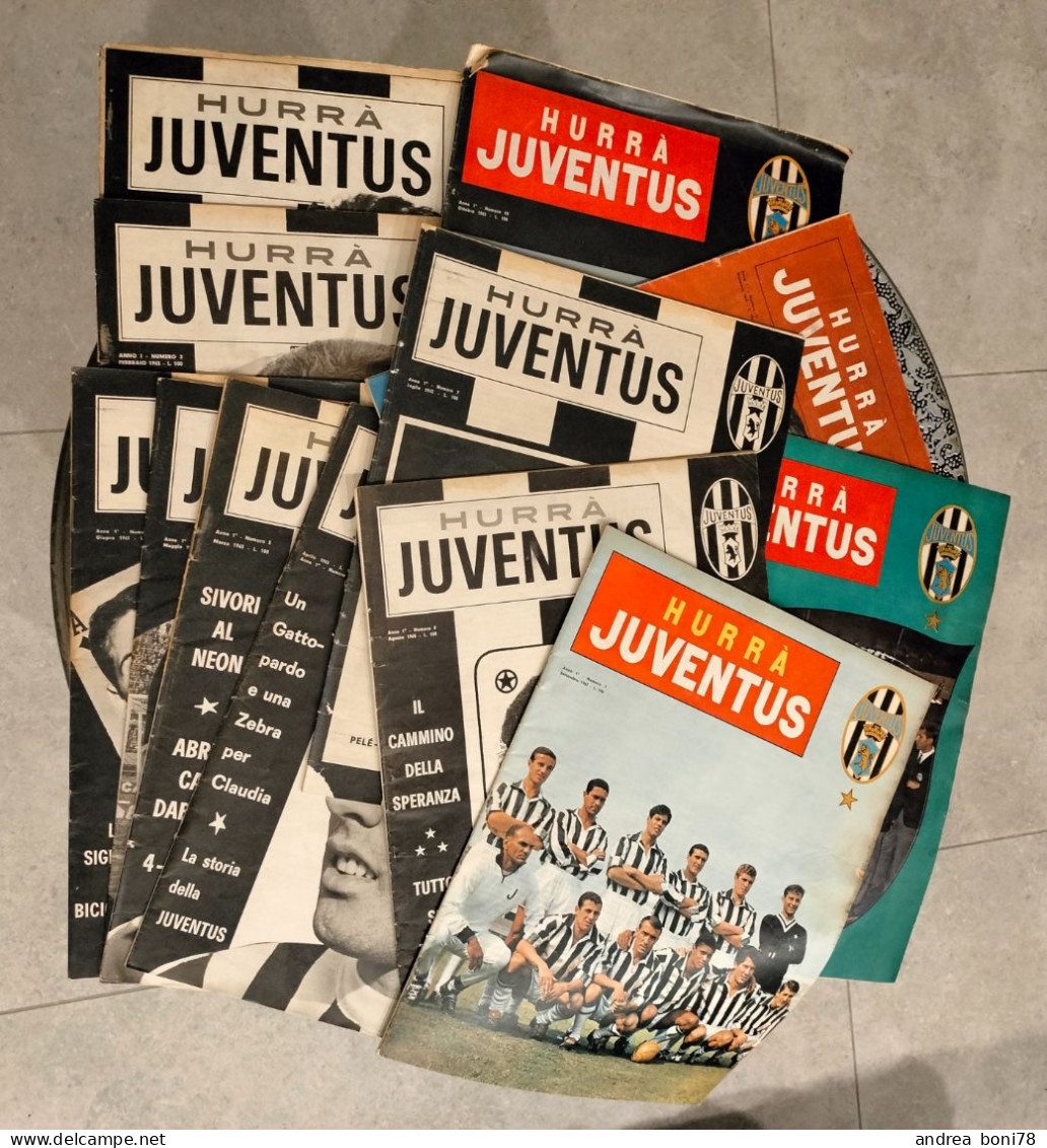 Hurrà Juventus Serie Annuale Completa 1963, 12 Numeri Mensili - Other & Unclassified