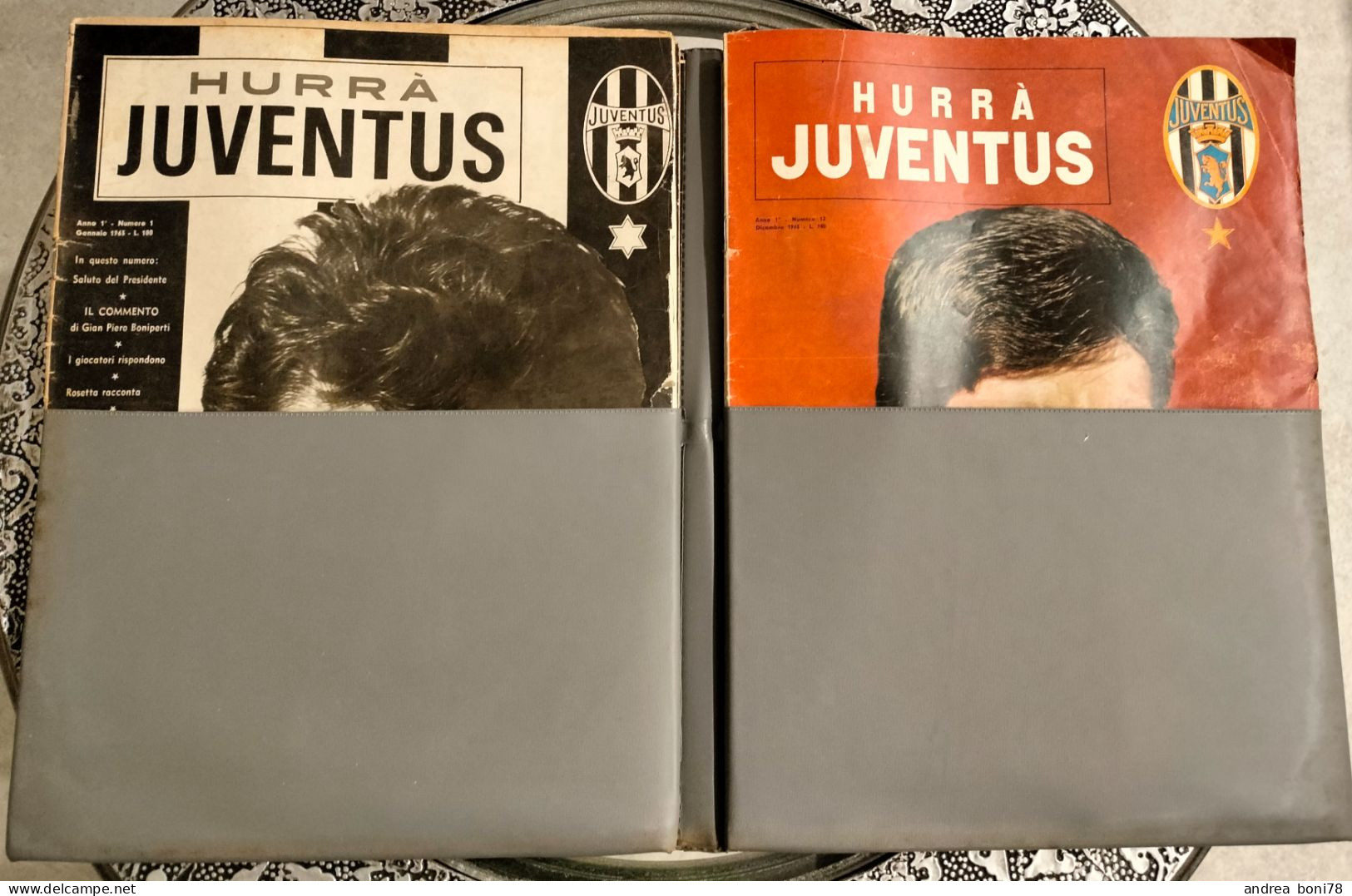 Hurrà Juventus Serie Annuale Completa 1963, 12 Numeri Mensili - Otros & Sin Clasificación