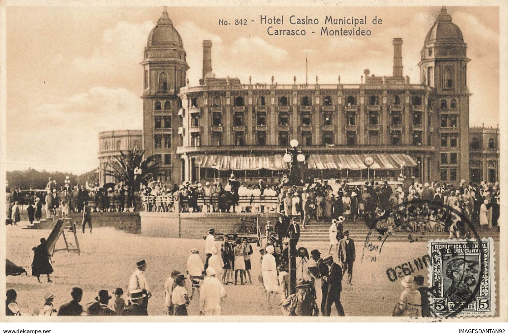 URUGUAY #22251 MONTEVIDEO HOTEL CASINO MUNICIPAL DE CARRASCO - Uruguay