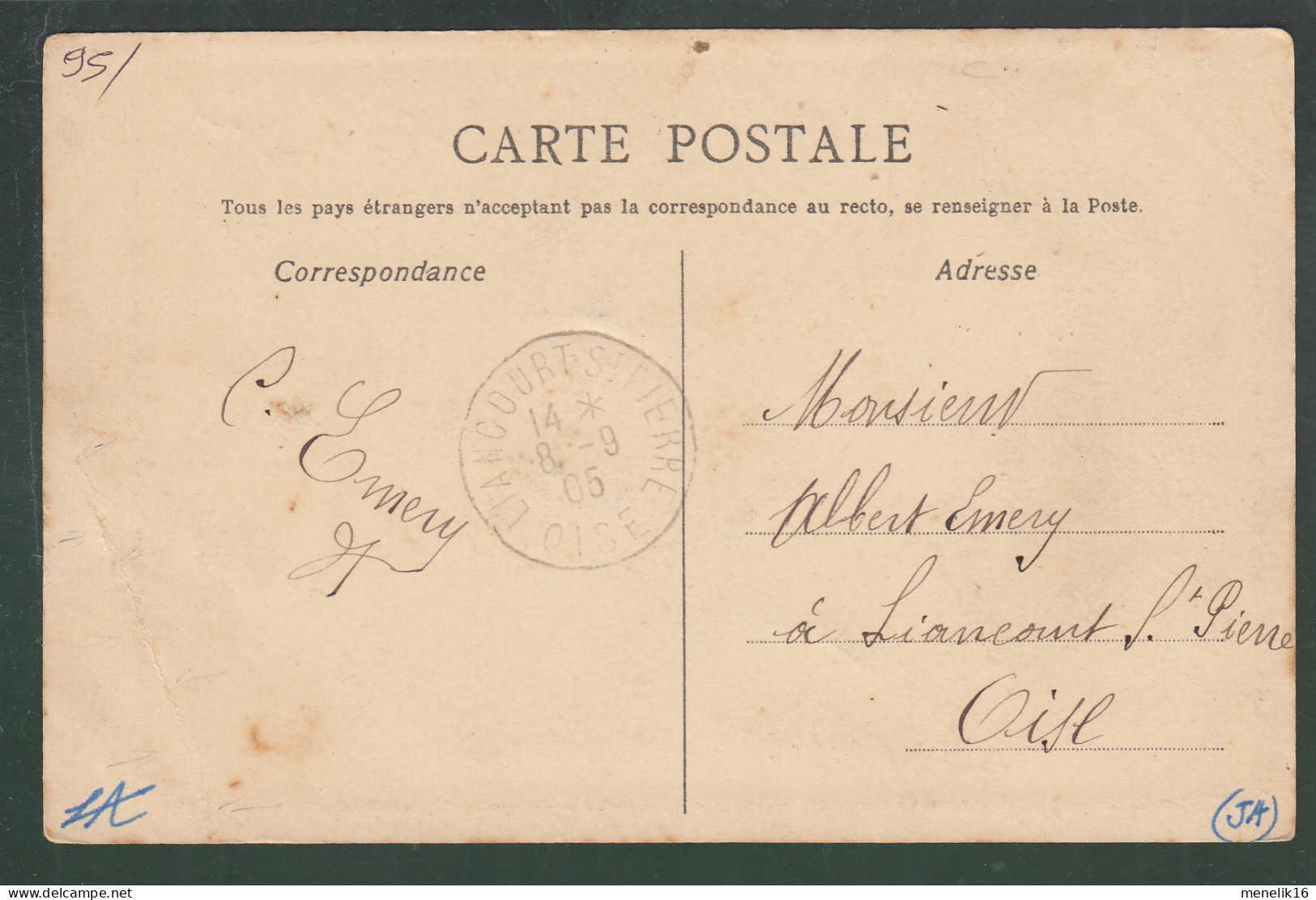 CP - 95 - Chauvry - La Mairie - Other & Unclassified
