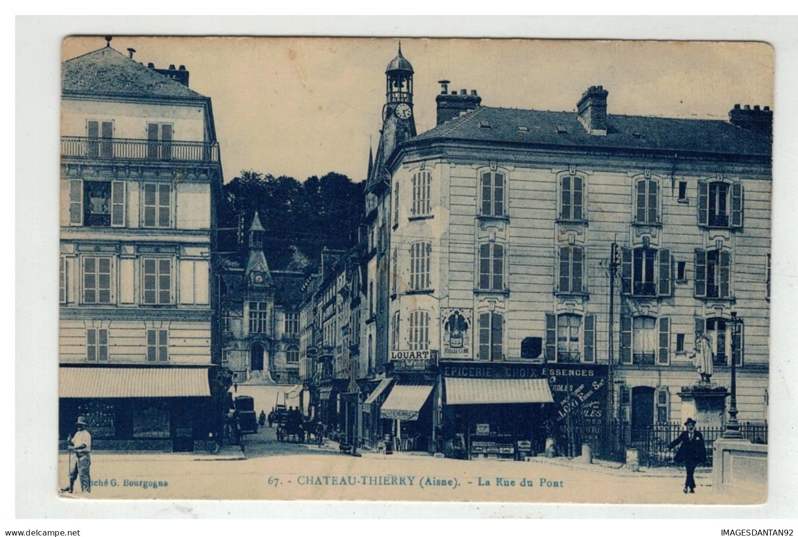 02 CHATEAU THIERRY LA RUE DU PONT - Chateau Thierry