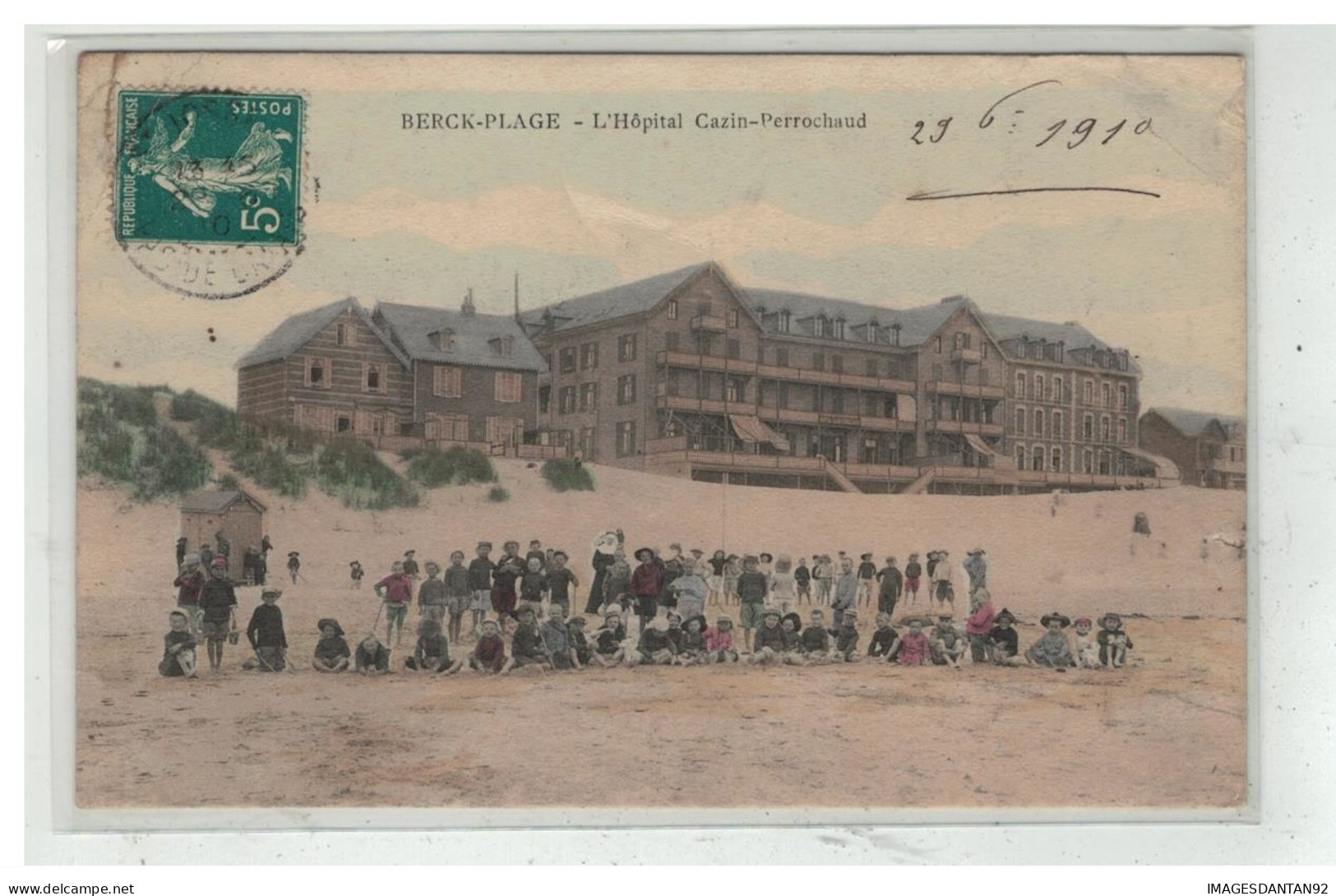 62 BERCK PLAGE #10948 HOPITAL CAZIN PERROCHAUD - Berck