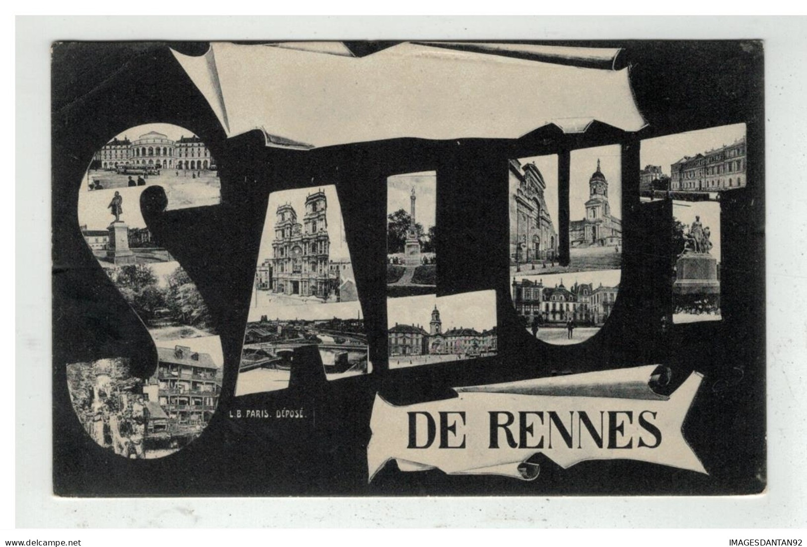 35 RENNES SALUT DE ... VUES MULTIPLES - Rennes
