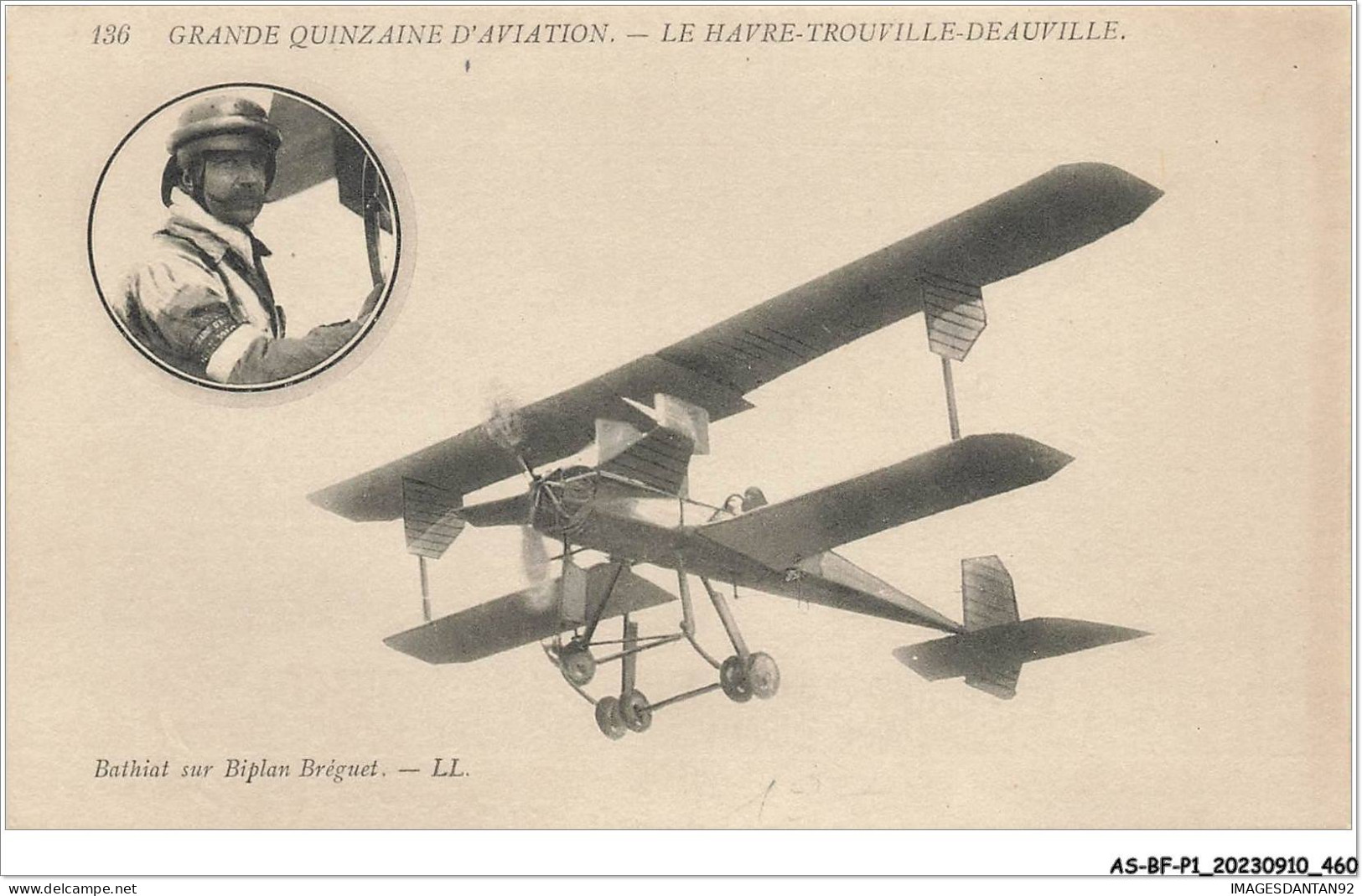 AS#BFP1-0231 - AVIATION - Grande Quinzaine D'aviation - Le Havre Trouville-Deauville - Meetings