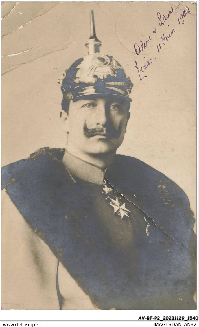 AV-BFP2-0957 - MILITAIRE - Guillaume II - Kaiser - Allemagne - Personen