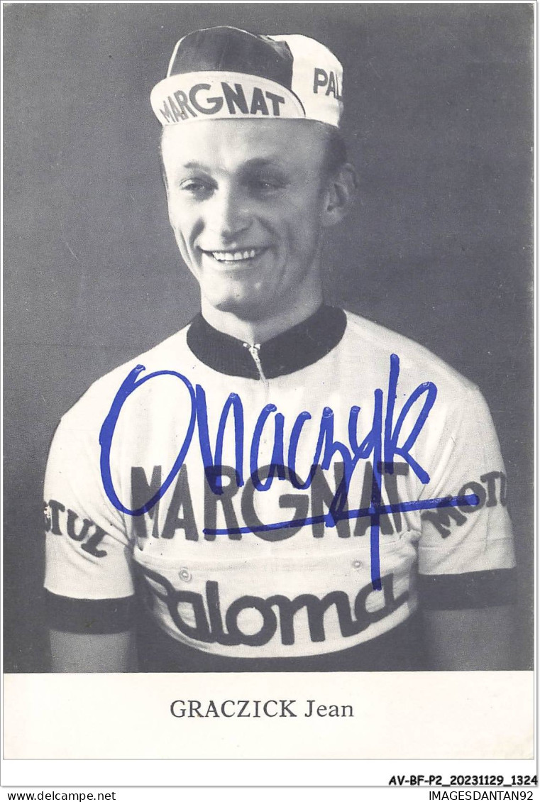 AV-BFP2-0849 - CYCLISME - Cycliste Graczick Jean - Carte Dédicacée - NÂ°1 - Cycling