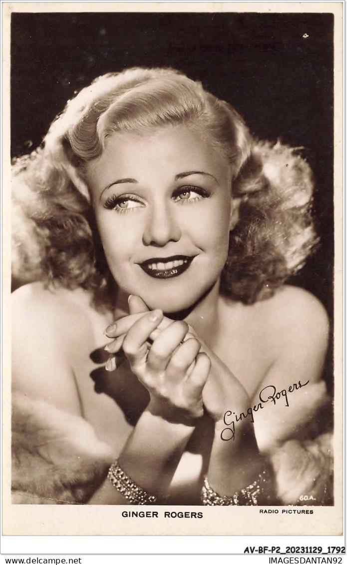 AV-BFP2-1083 - SPECTACLE - Actrice - Ginger Rogers - Acteurs