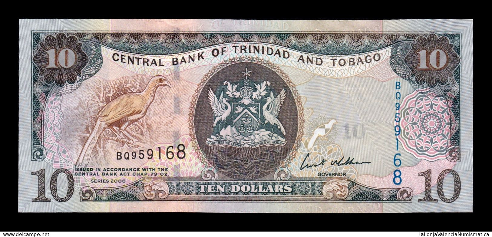 Trinidad & Tobago 10 Dollars 2006 Pick 48 Sc Unc - Trinité & Tobago