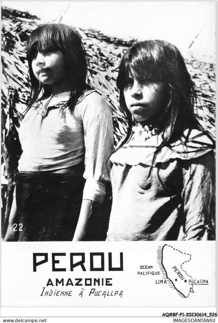 AQ#BFP1-PEROU-0262 - AMAZONIE - Indienne à Pucallpa - Perú