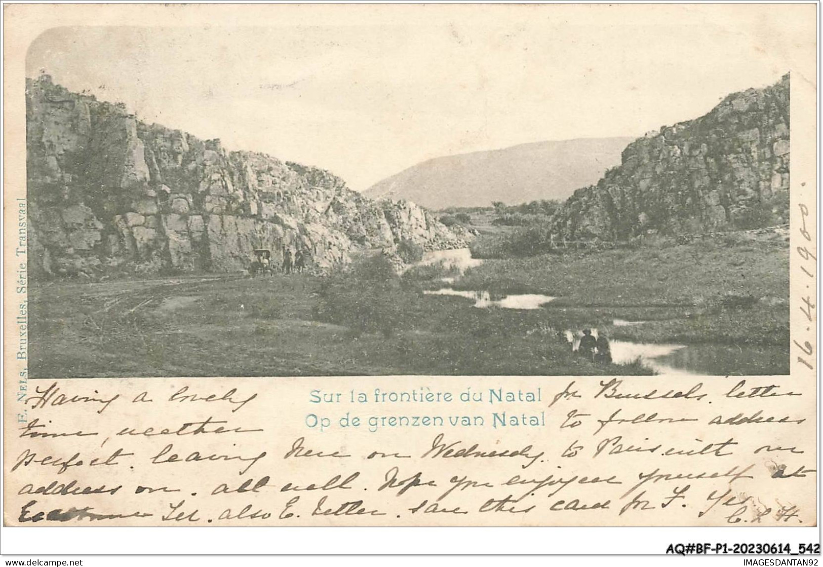 AQ#BFP1-AFRIQUE DU SUD-0270 - TRANSVAAL - Sur La Frontière Du Natal  - Zuid-Afrika