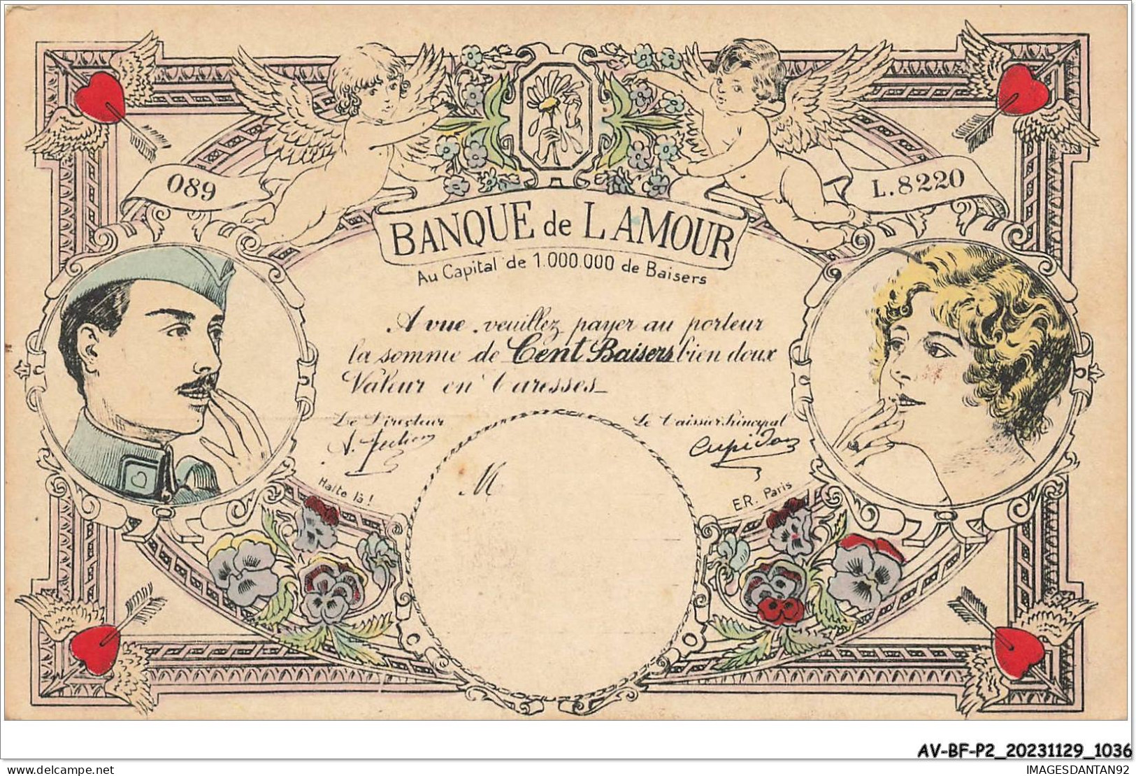 AV-BFP2-0705 - MONNAIE - Billet - Banque  De L'Amour - Monedas (representaciones)