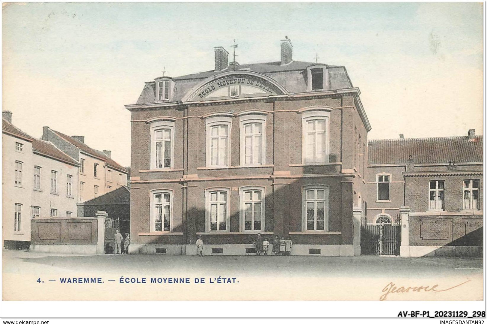 AV-BFP1-0150 - BELGIQUE - Waremme - Ecole Moyenne De L'état - Sonstige & Ohne Zuordnung