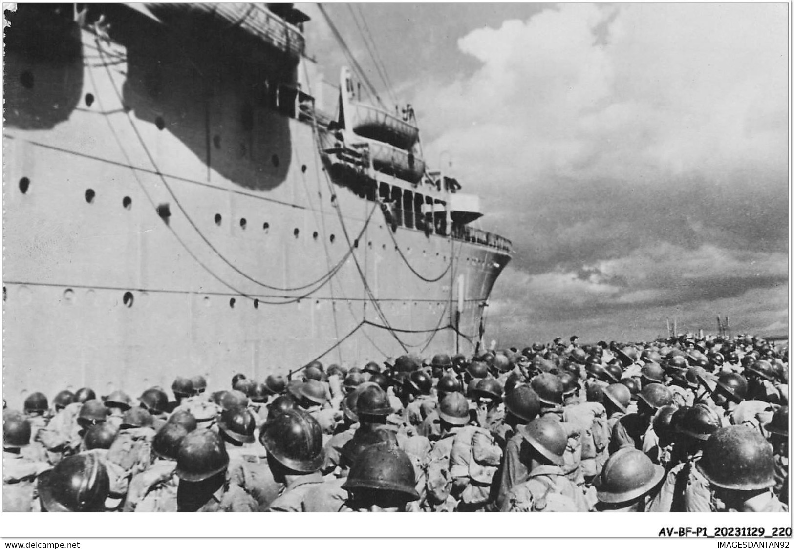 AV-BFP1-0111 - ITALIE - De Sienne à Blefort - Dans Le Golfe De Tarente Les Troupes Françaises - Otros & Sin Clasificación