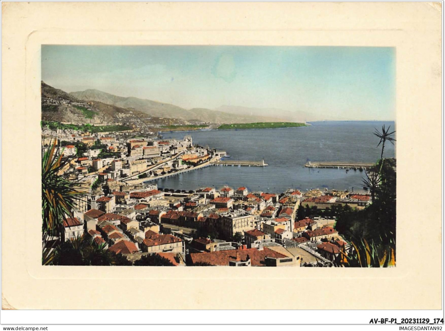 AV-BFP1-0088 - MONACO - Principauté De Monaco - Vue Générale Sur Le Port Et Monte-Carlo - Hafen