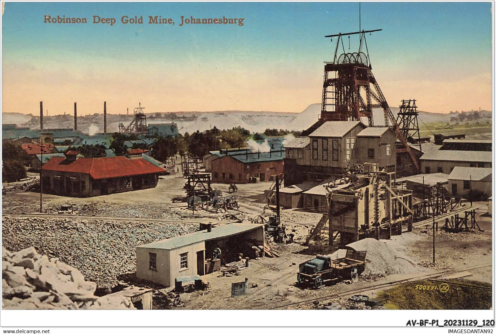 AV-BFP1-0061 - AFRIQUE DU SUD - Johannesburg - Robinson Deep Gold Mone - Mine D'or - Zuid-Afrika