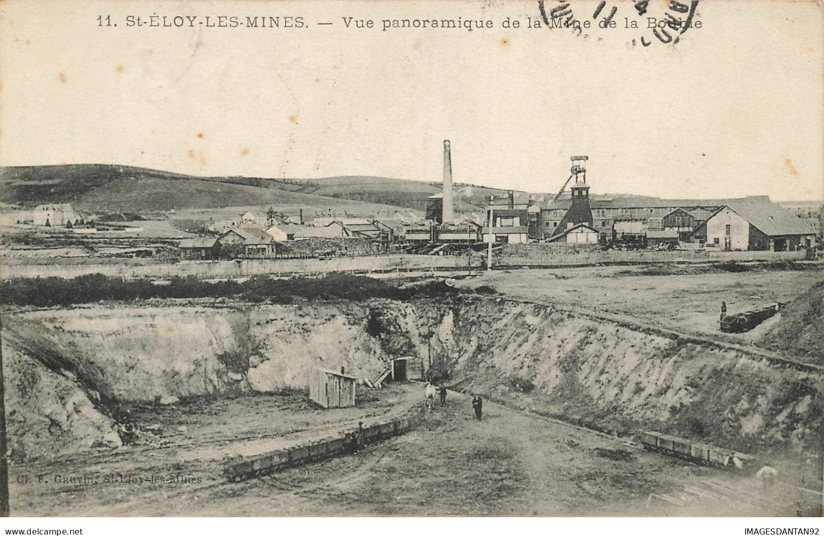 63 ST ELOY LES MINES #FG56215 VUE PANORAMIQUE DE LA MINE DE LA - Saint Eloy Les Mines
