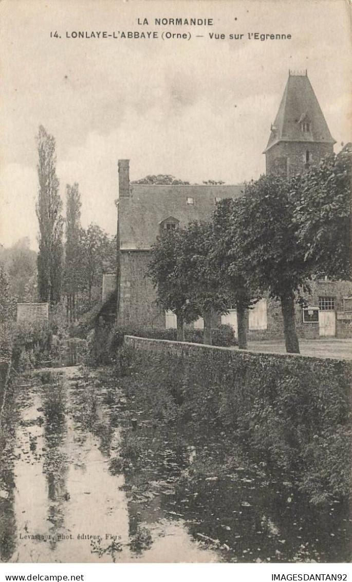 61 LONLAY L ABBAYE #FG56289 VUE SUR L EGRENNE - Sonstige & Ohne Zuordnung