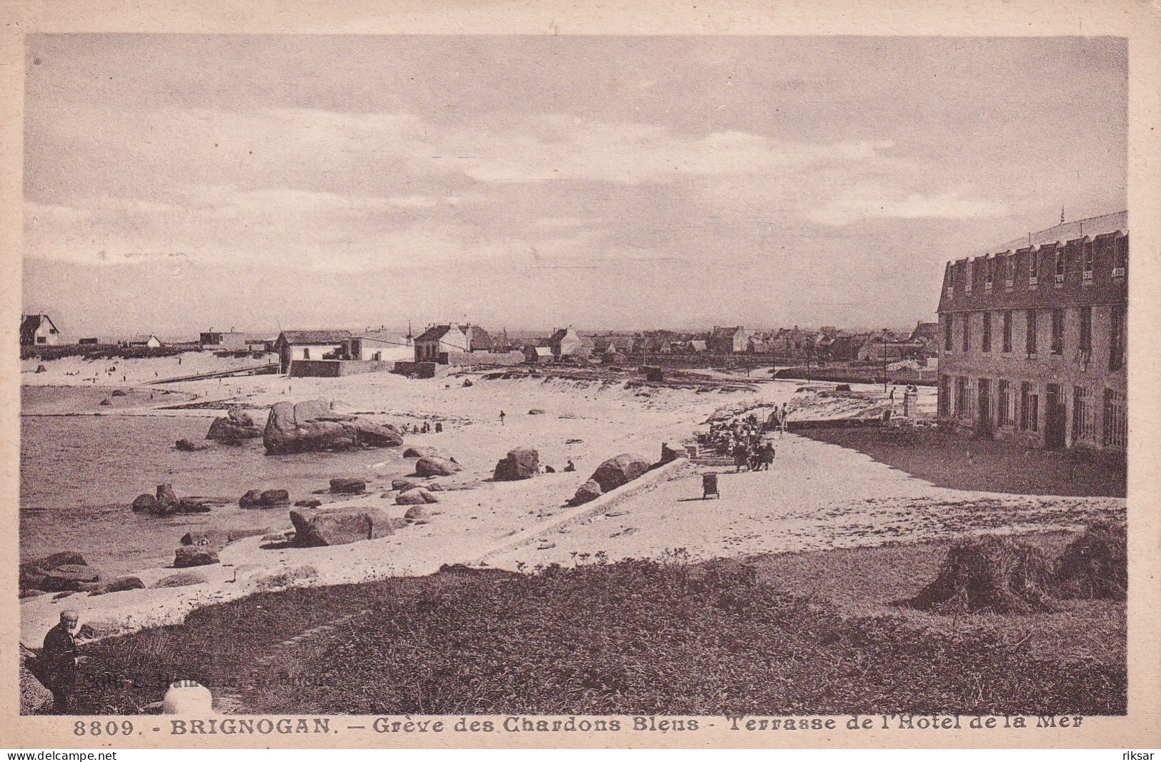 BRIGNOGAN(HOTEL DE LA MER) - Brignogan-Plage