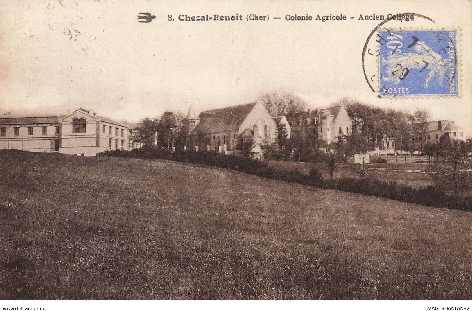 18 CHEZAL BENOIT #FG56191 COLONIE AGRICOLE ANCIEN COLLEGE - Andere & Zonder Classificatie