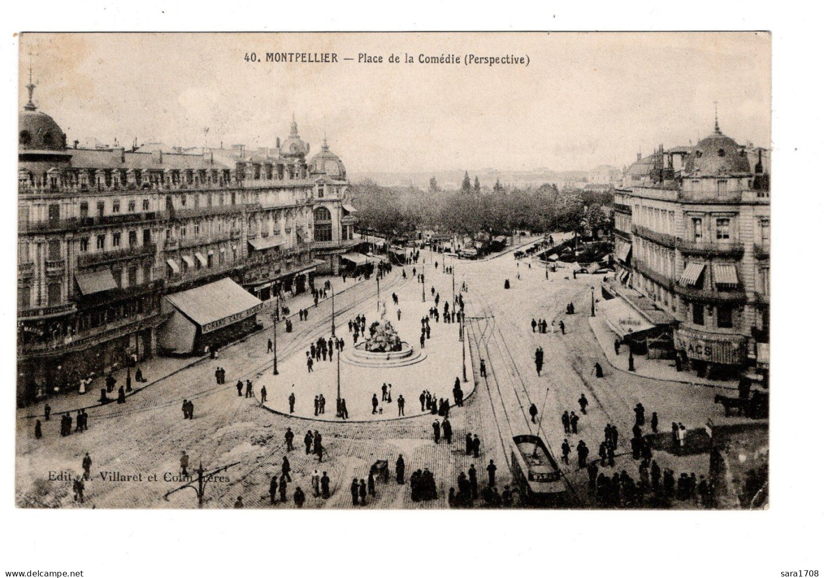 34 MONTPELLIER, Place De La Comédie. - Montpellier