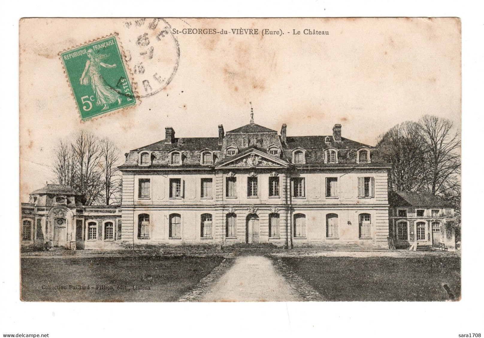 27 SAINT GEORGES Du VIÈVRE,  Le Château. - Sonstige & Ohne Zuordnung