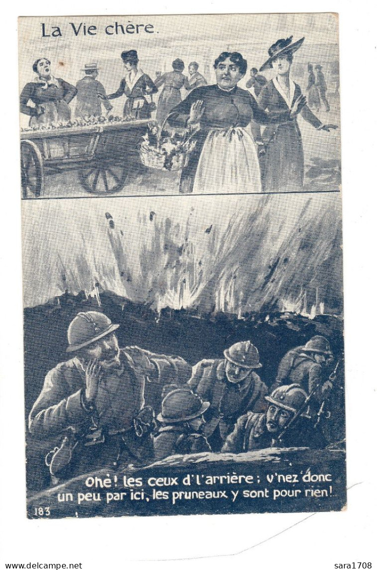 Ohé! Les Ceux De L'arrière. Humoristique. Guerre Européenne 1914-1918.  - Humoristiques