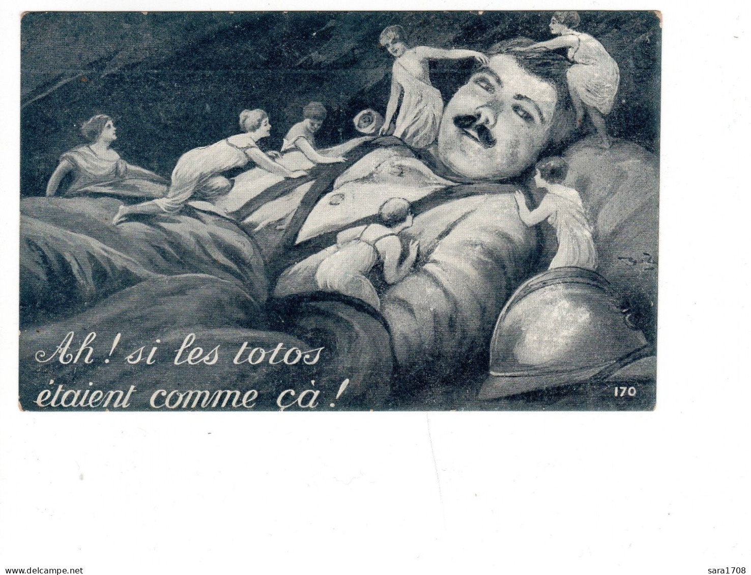 Ah! Si Les Totos étaient Comme ça! Humoristique. Guerre Européenne 1914-1918.  - Humor