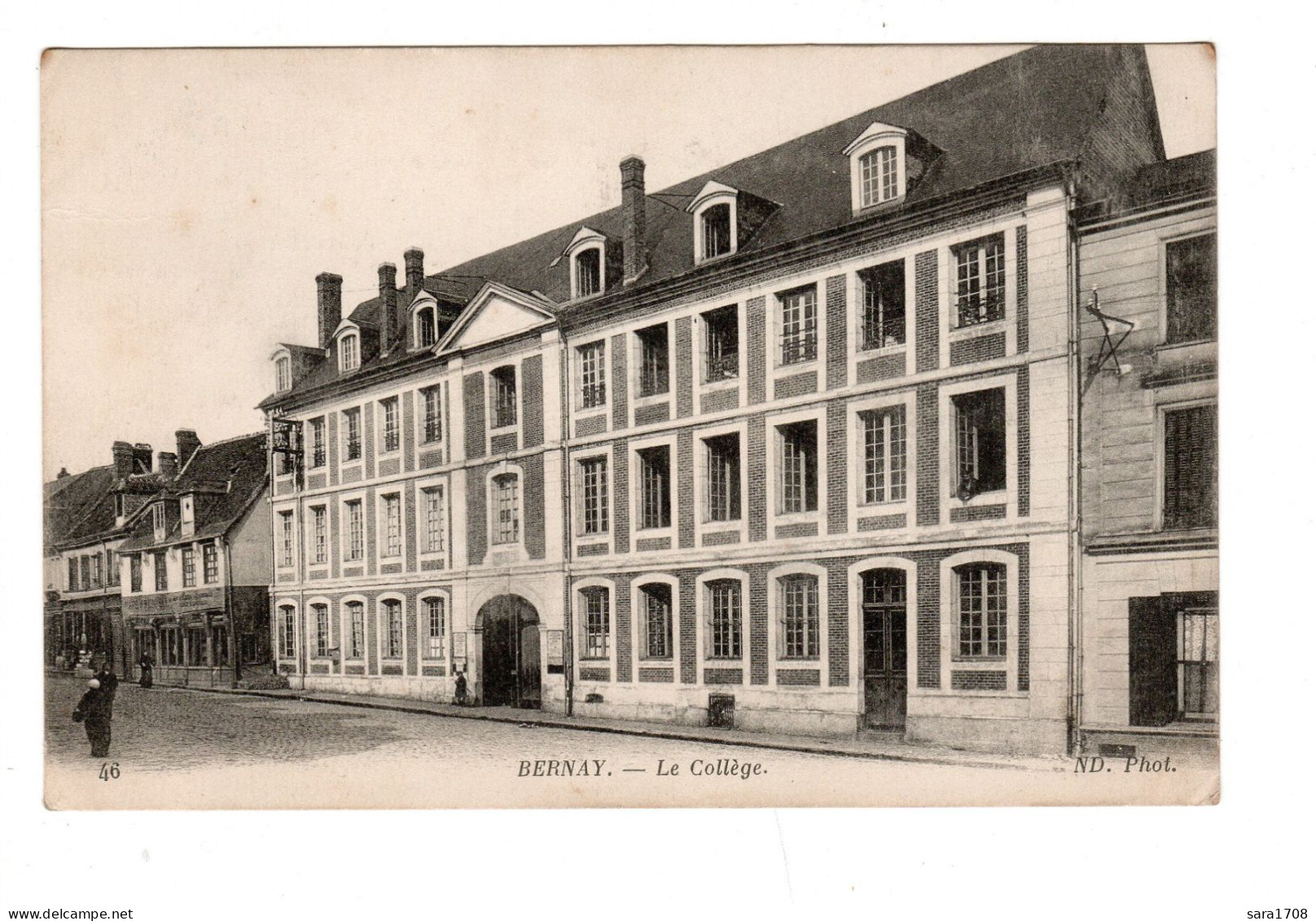 27 BERNAY, Le Collège. - Bernay