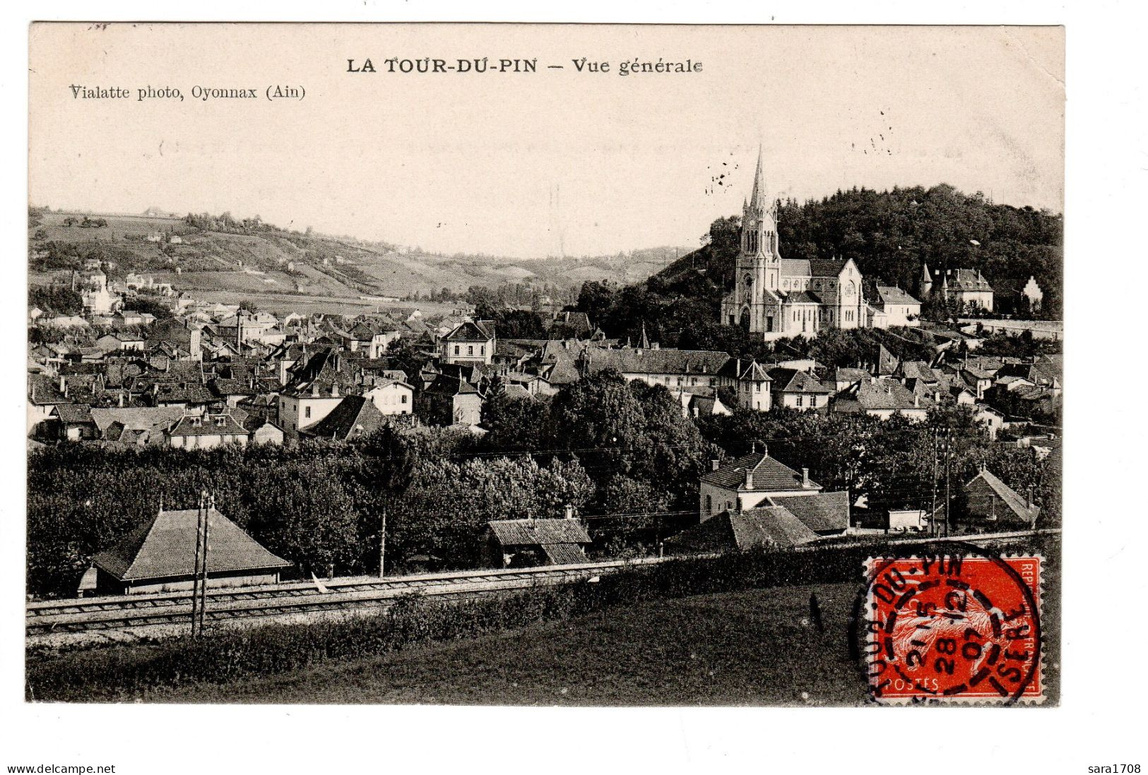 38 LA TOUR DU PIN, Vue Générale. 2 SCAN. - La Tour-du-Pin