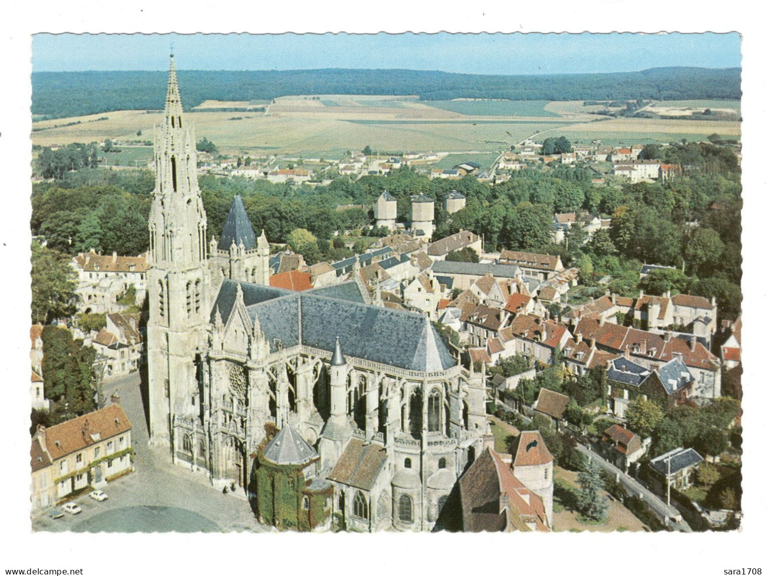 60 SENLIS, Vue Aérienne. - Senlis