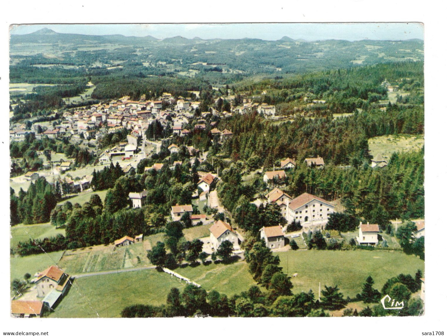 43 LE CHAMBON SUR LINON, Vue Aérienne. - Le Chambon-sur-Lignon