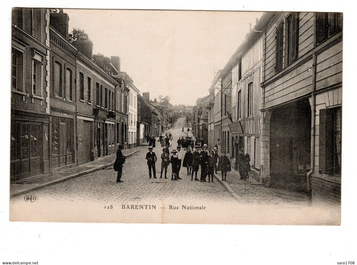 76  BARENTIN, Rue Nationale. - Barentin