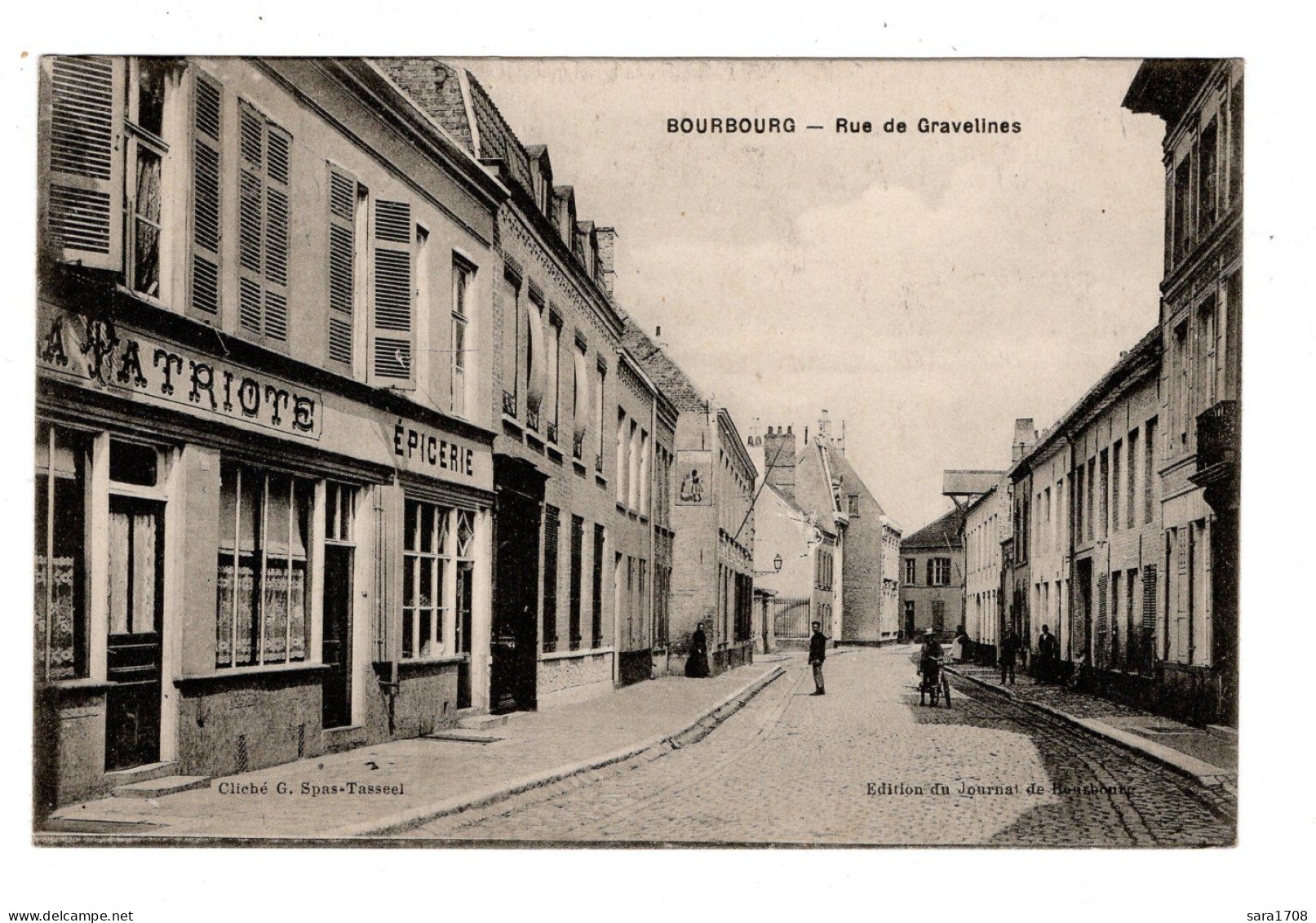 59 BOURBOURG, Rue De Gravelines. - Sonstige & Ohne Zuordnung