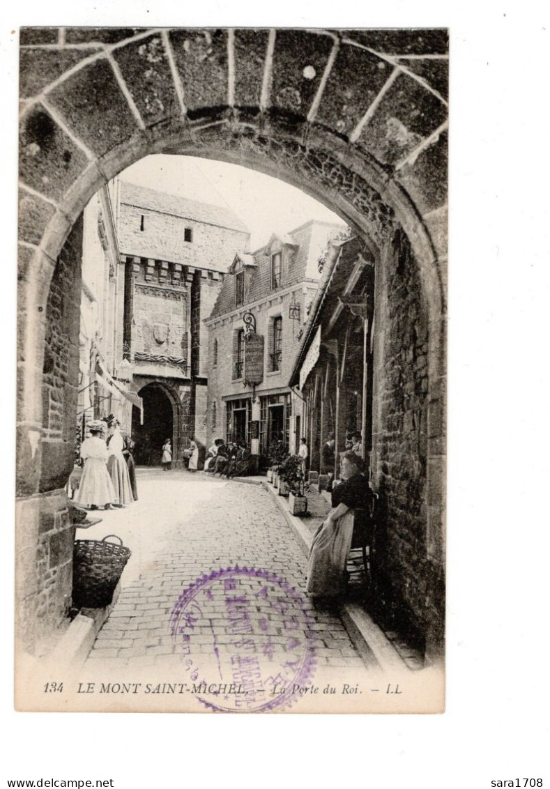 50 LE MONT SAINT MICHEL, Entrée Du Lieu. - Le Mont Saint Michel