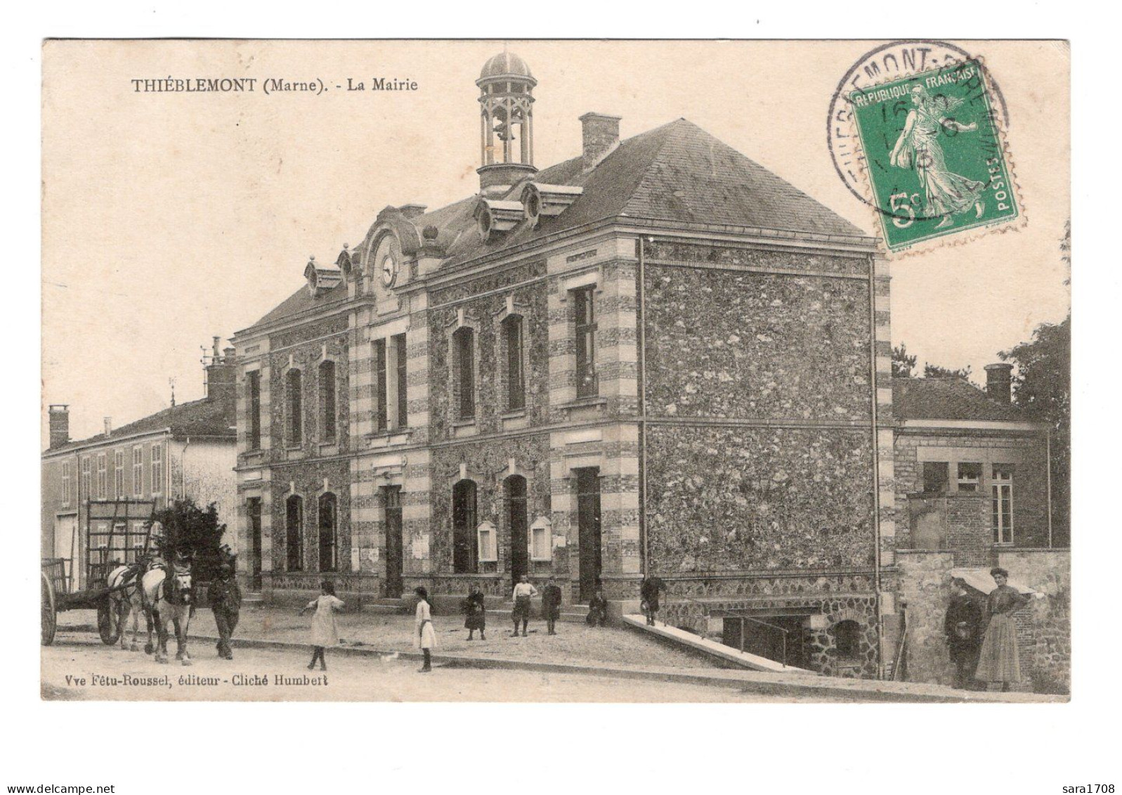 51 THIÉBLEMONT, La Mairie. - Other & Unclassified