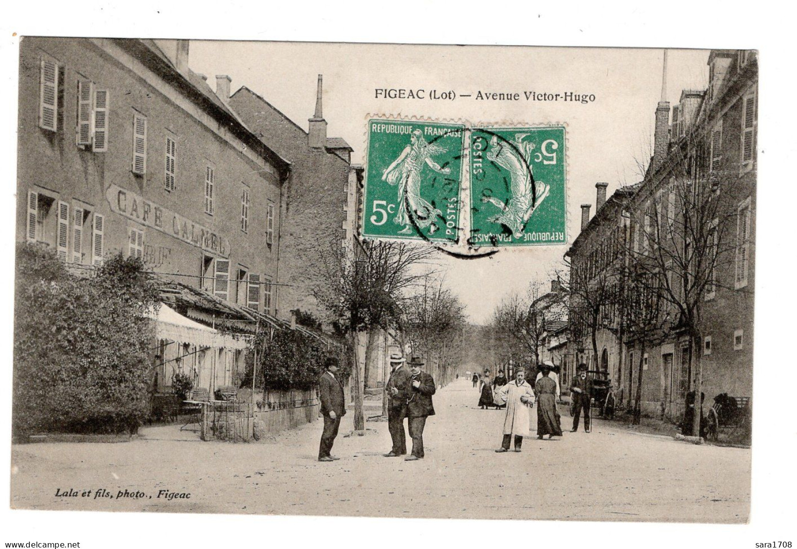 46 FIGEAC, Avenue Victor Hugo. - Figeac