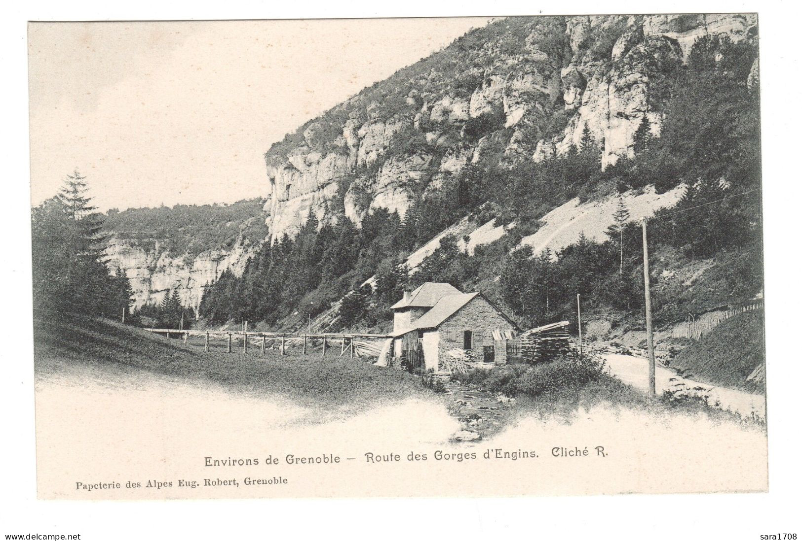 38 Près De Grenoble, Route Des Gorges D'Engins. - Sonstige & Ohne Zuordnung