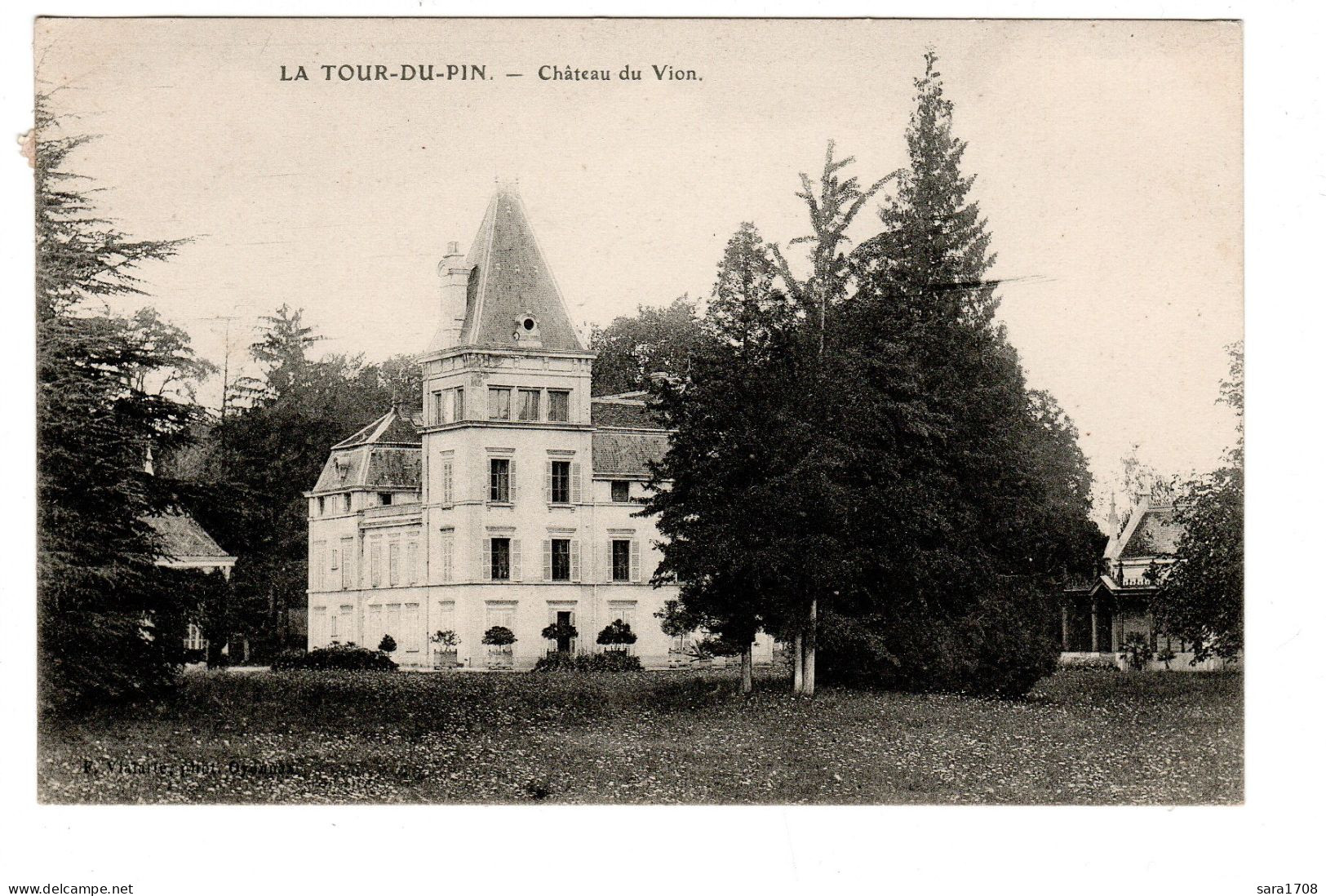 38 LA TOUR DU PIN, Château Du VION 2 SCAN. - La Tour-du-Pin
