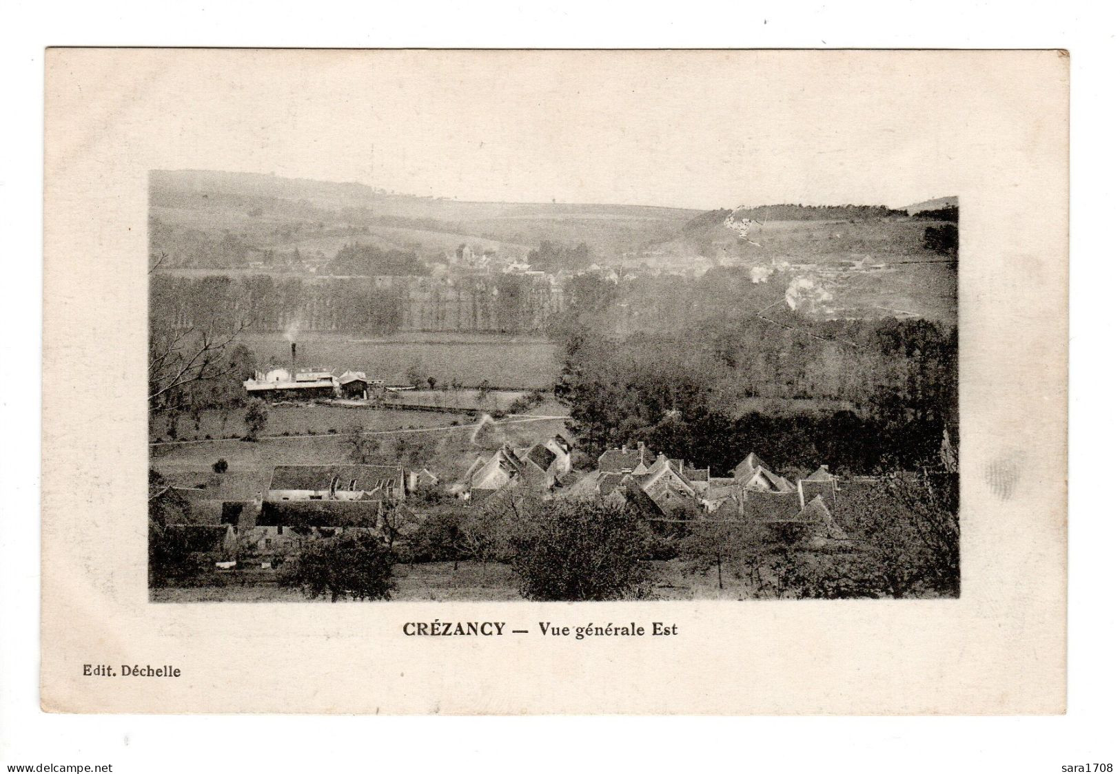 02 CRÉZANCY, Vue Générale EST. - Autres & Non Classés