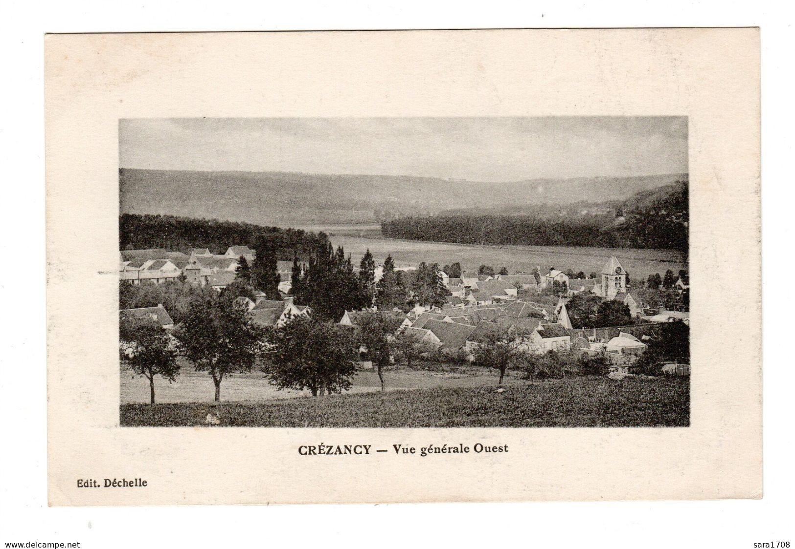 02 CRÉZANCY, Vue Générale OUEST. - Sonstige & Ohne Zuordnung