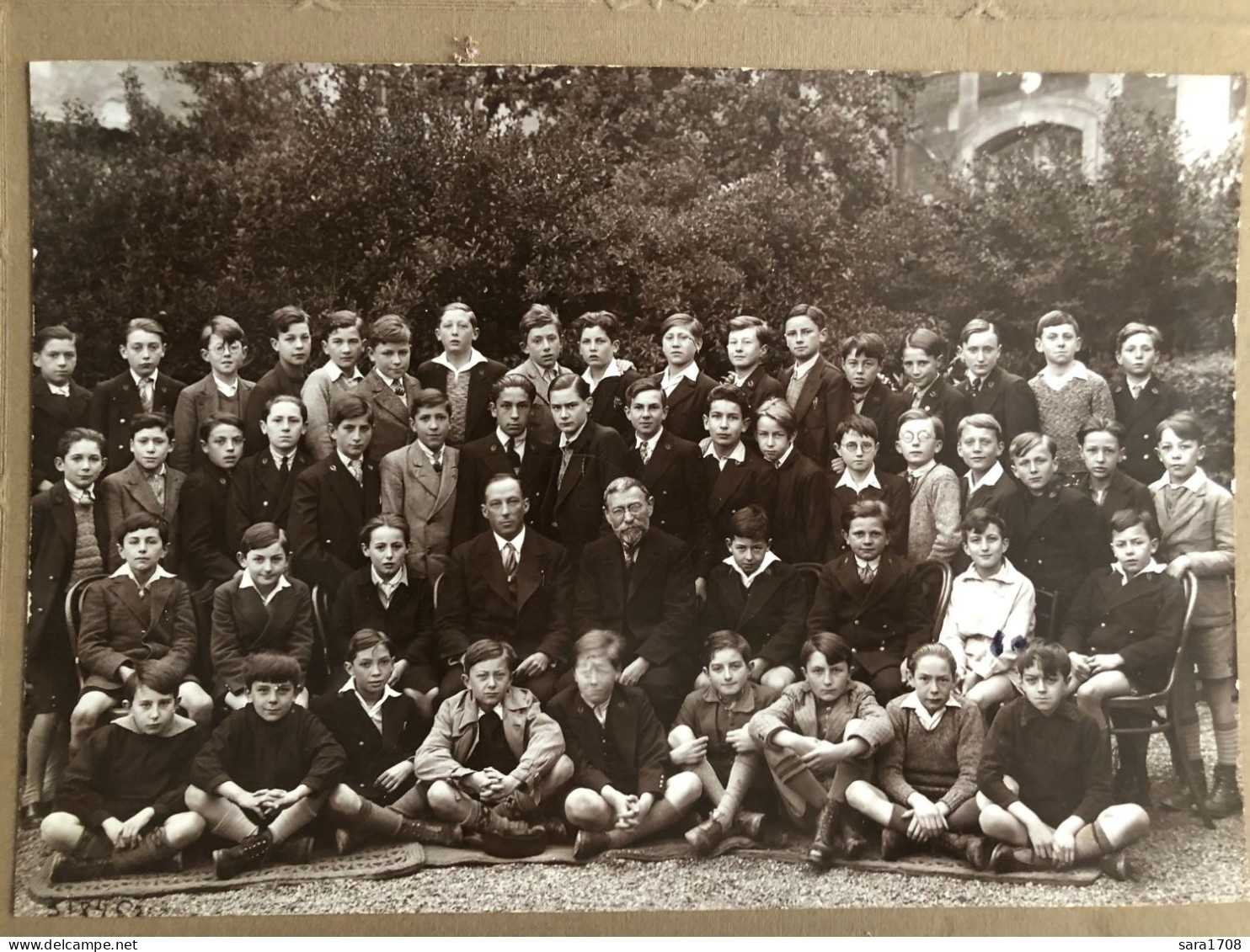 Photo Du Collège D'AUXERRE, Année 1932-1933. ( VOIR 4 SCAN ) - Orte
